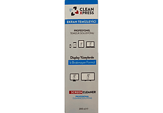 CLEAN XPRESS Ekran Temizleyici Solüsyon 200ML