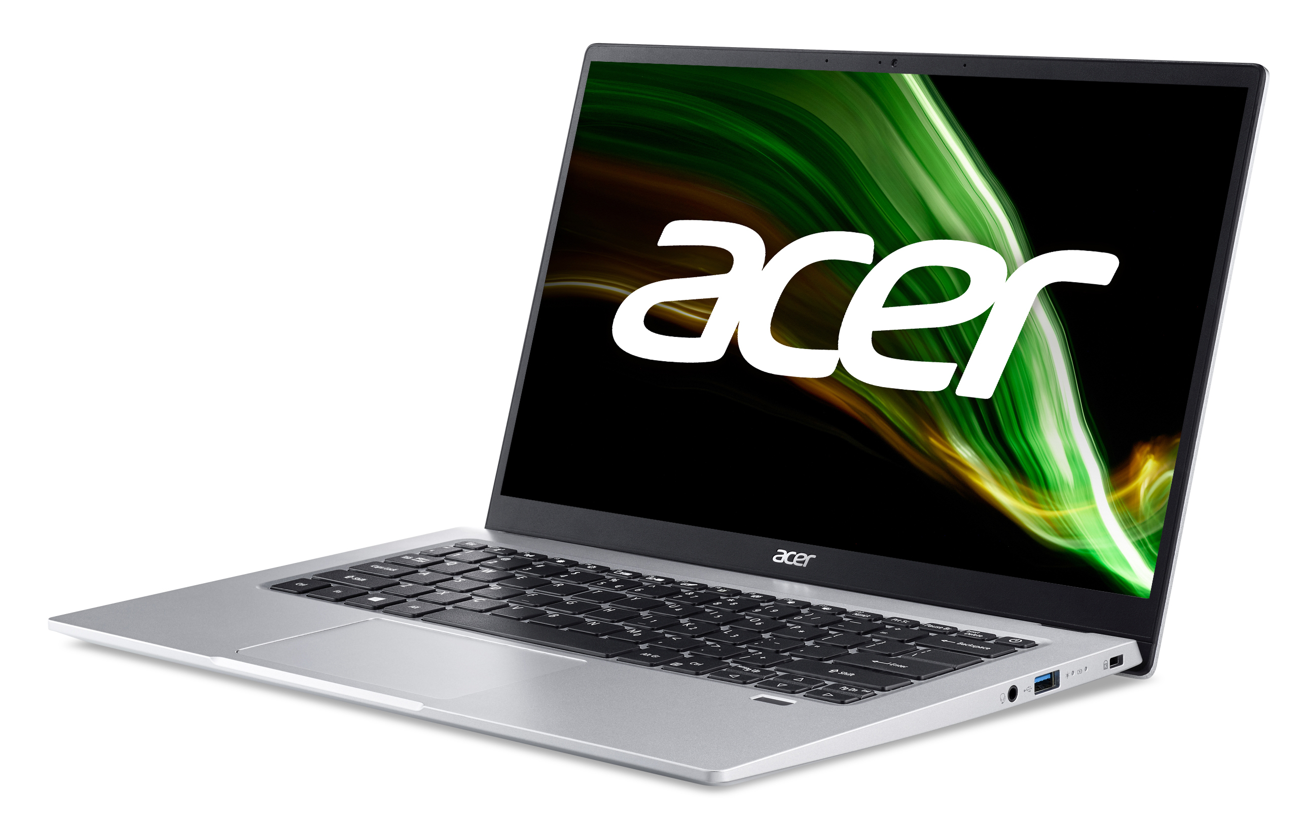 ACER Swift 1 (SF114-34-P3PV) mit Tastaturbeleuchtung - 14 Zoll - Intel® Pentium® Silver N6000 - 4 GB - 256 GB - Intel® UHD Graphics - Windows 10 Home (32 bit)