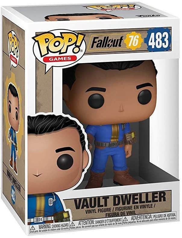 Bobble Head POP! Games 483 Vault Dweller Male - Fallout 76