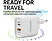 PROMATE PowerPort-36 - Appareil de chargement (Blanc)