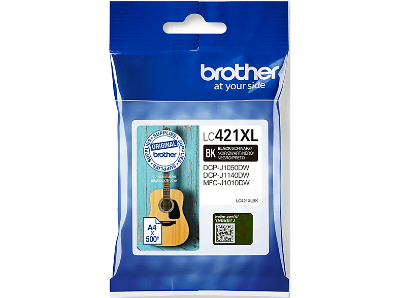 BROTHER LC421XL Schwarz; Tintenpatrone — Foto 2 von 2