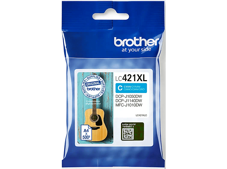 BROTHER LC421XL Cyan; Tintenpatrone — Foto 2 von 2