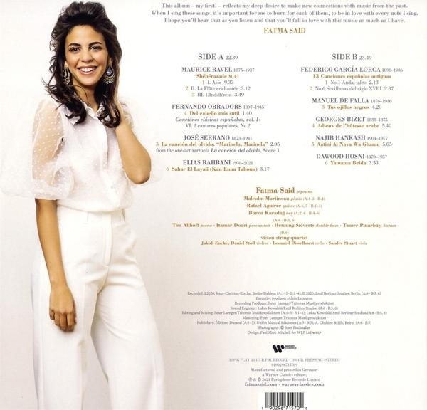Fatma Said - El Nour  - (Vinyl)