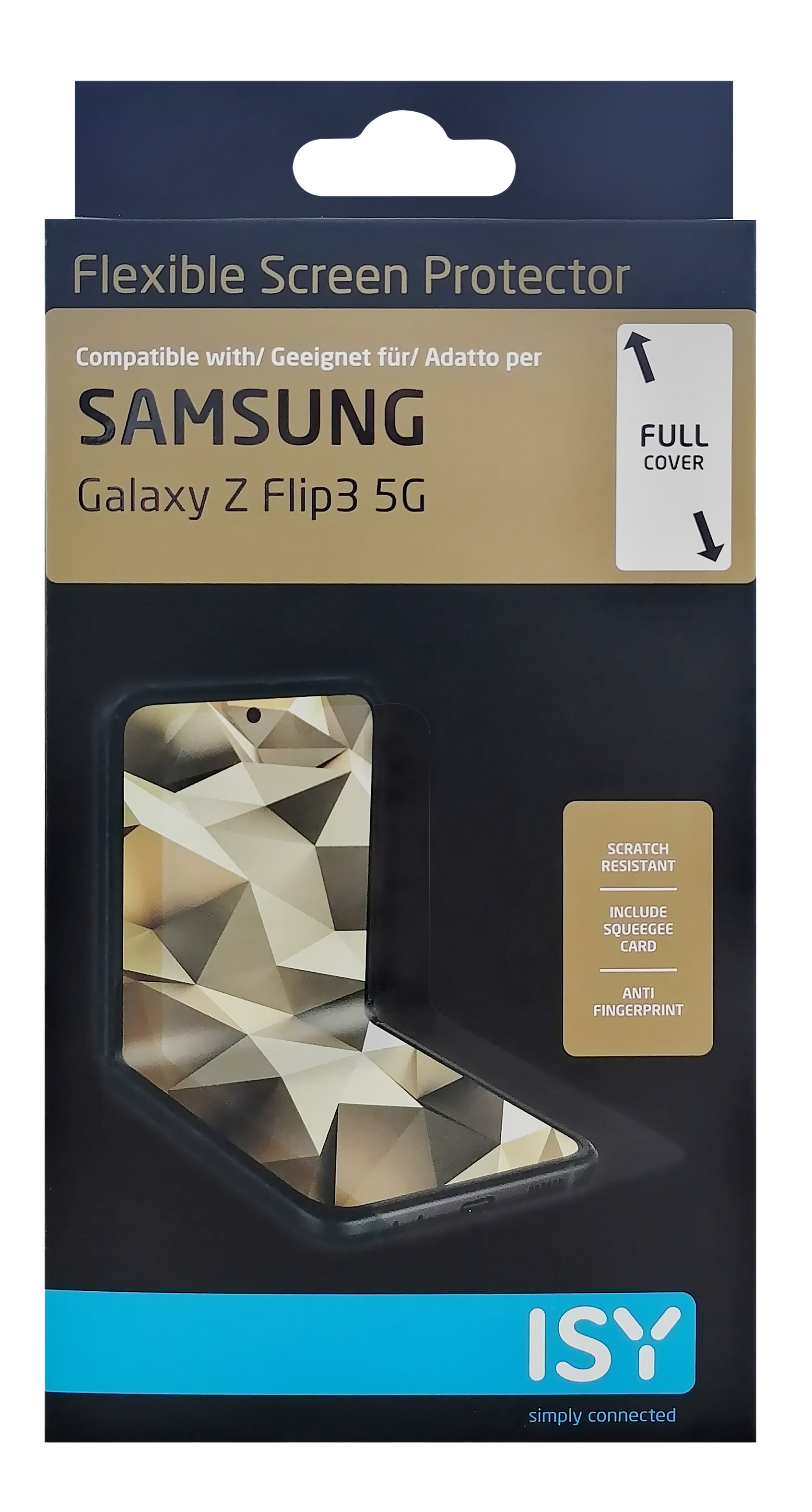 Z ISY 5132 Displayschutz Galaxy Samsung (für Flip3 IPG 5G)