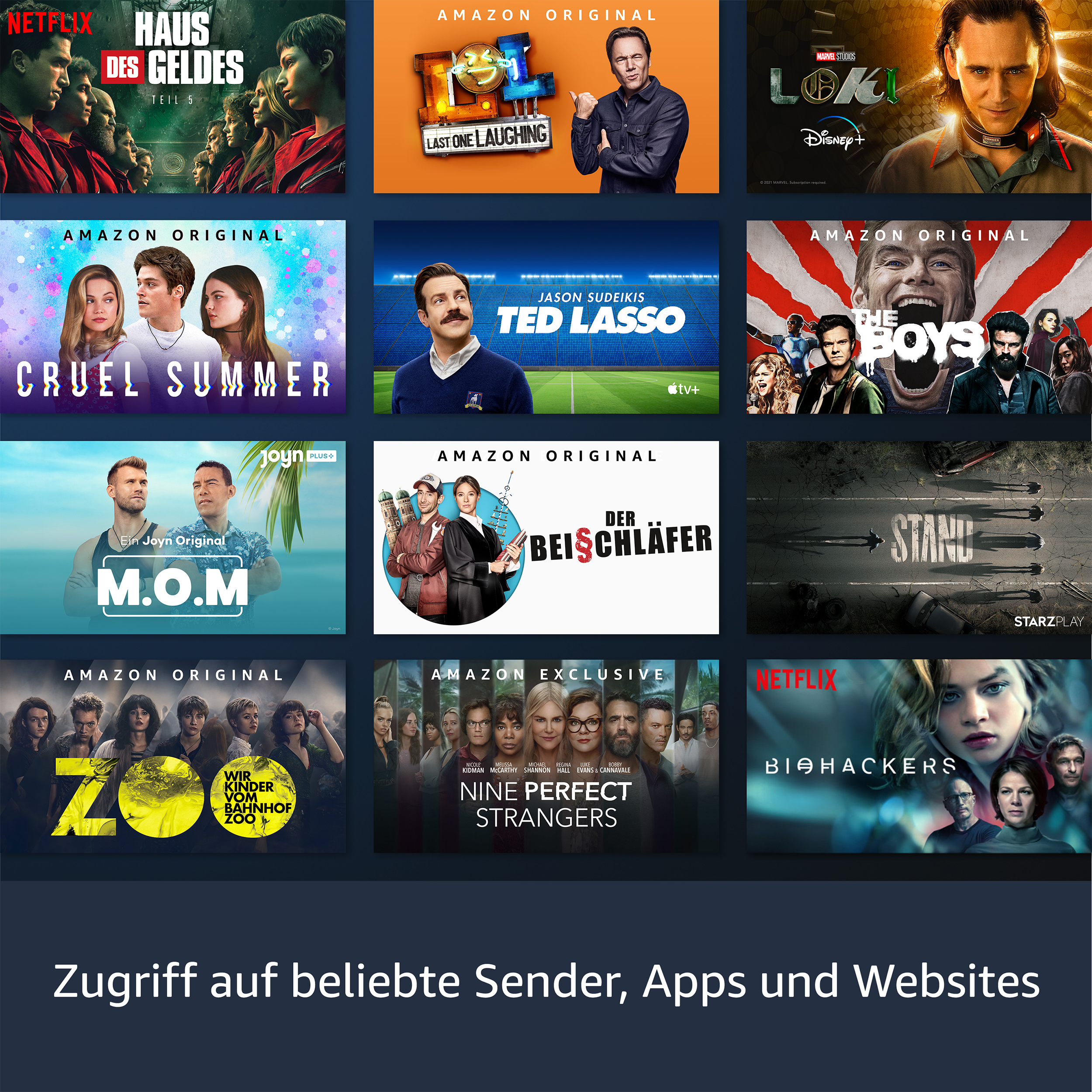 AMAZON Fire TV Cube (2021) mit Alexa-Sprachfernbedienung, Ultra HD, schwarz