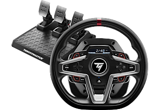 THRUSTMASTER T248 - Volante da corsa con pedaliera (Nero/Argento)