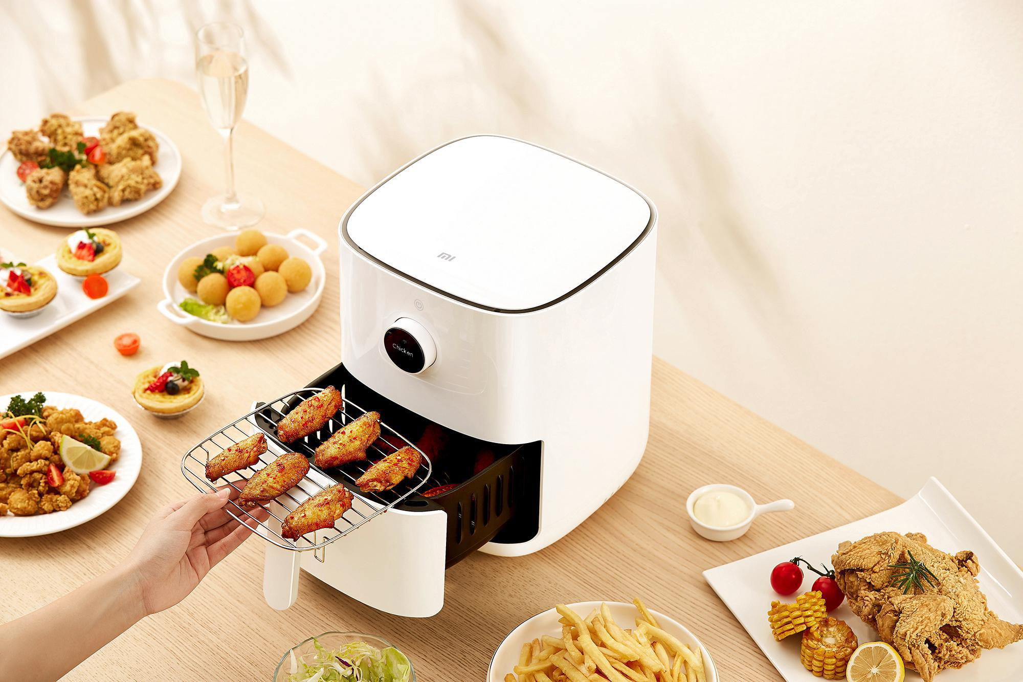 XIAOMI Smart 1500 Heißluftfritteuse Air Fryer 3,5l Weiß Watt