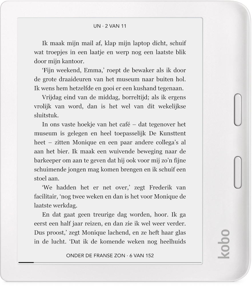 KOBO E-reader Libra 2 Blanc (N418-KU-WH-K-EP)