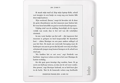 KOBO E-reader Libra 2 Wit (N418-KU-WH-K-EP)