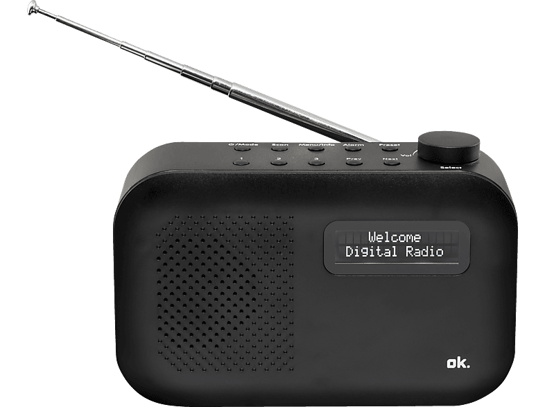 OK. ORD 111 BT-B-1 DAB+ Radio, Digital, DAB+, FM, Bluetooth