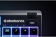 STEELSERIES Glow Up Bundle: Gaming toetsenbord Apex 3 RGB AZERTY Zwart + Draadloze gaming muis Rival 3 Zwart + Muismat