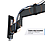 VOGELS TVM 3465B Comfort OLED Full Motion - Support mural pour télé (32 " à 65 "), Noir
