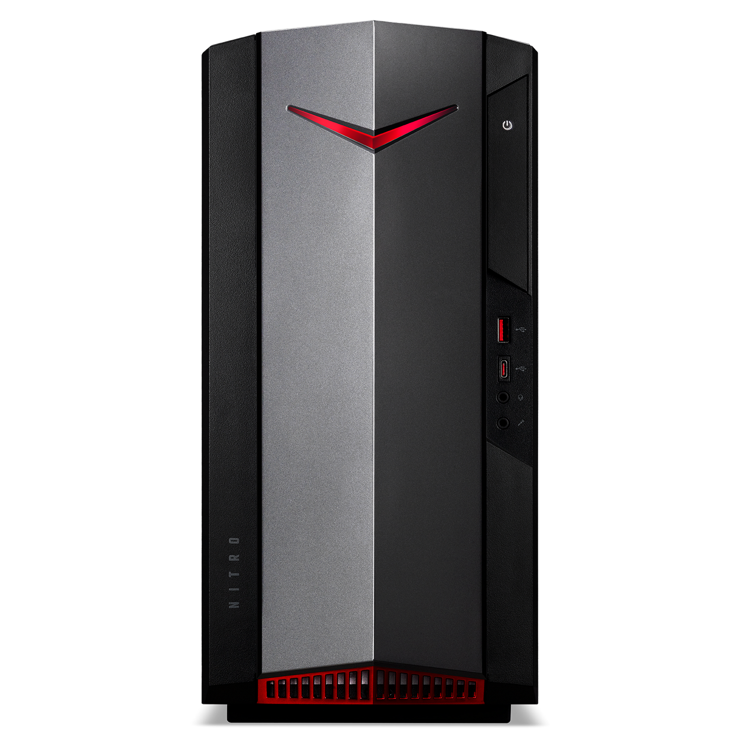 PC gaming - Acer Nitro N50-620, Intel® Core™ i7-11700F, 16GB RAM, 512GB SSD, RTX™ 3060 Ti, Sin sistema operativo