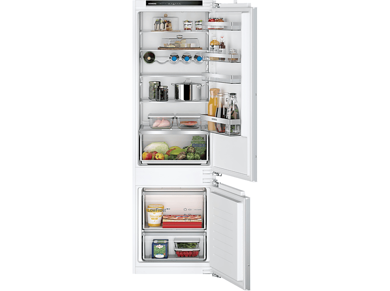 Siemens KI87VVFE1 Kühl- und Gefrierkombination (E, 270 l, 1772 mm hoch, vollintegrierbar, Weiß)