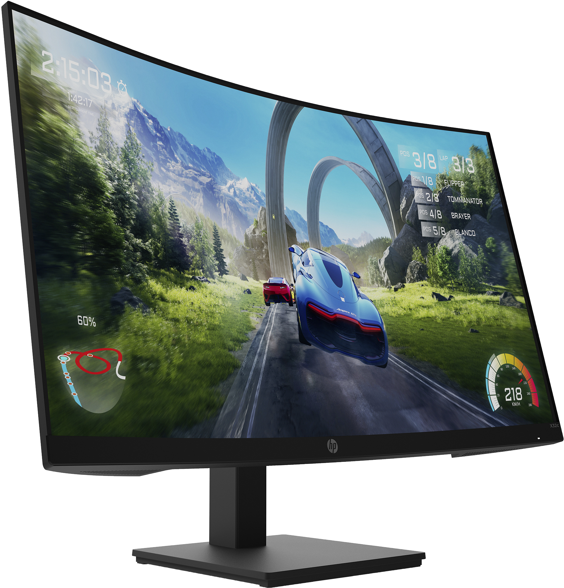 HP Écran gaming X32c Full-HD Curved 165 Hz (33K31AA)