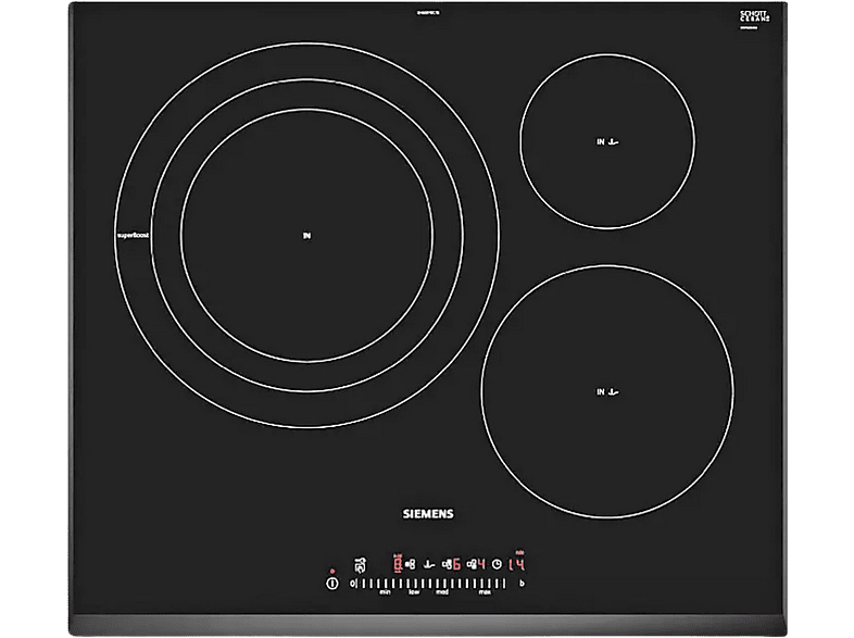 ENCIMERA DE INDUCCIÓN SIEMENS EX652FEC1E 60 CM VITROCERÁMICA BLANCO