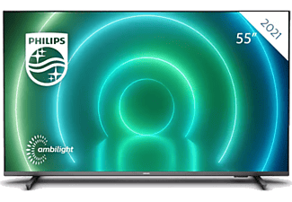 PHILIPS 55PUS7906 55'' 139 Ekran Uydu Alıcılı Android Smart 3 Taraflı Ambilight 4K Ultra HD LED TV