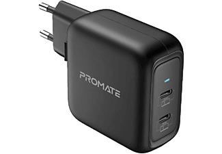 PROMATE GaNPort-90PD - Ladegerät (Schwarz)