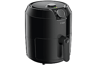 Freidora de aire - Tefal Easy Fry EY2018, 1500 W, 4.2 L, Aire caliente, Hasta 200 °C, 4 modos de cocción, Tecnología Air Pulse 3D, Negro