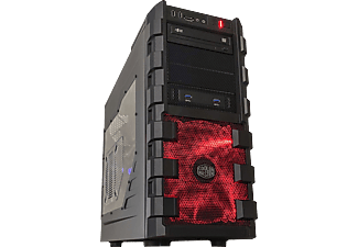 PROWORX Gaming PC Red C21-02, R7-5800X, 32GB RAM, 1TB SSD, RTX 3080Ti, Schwarz
