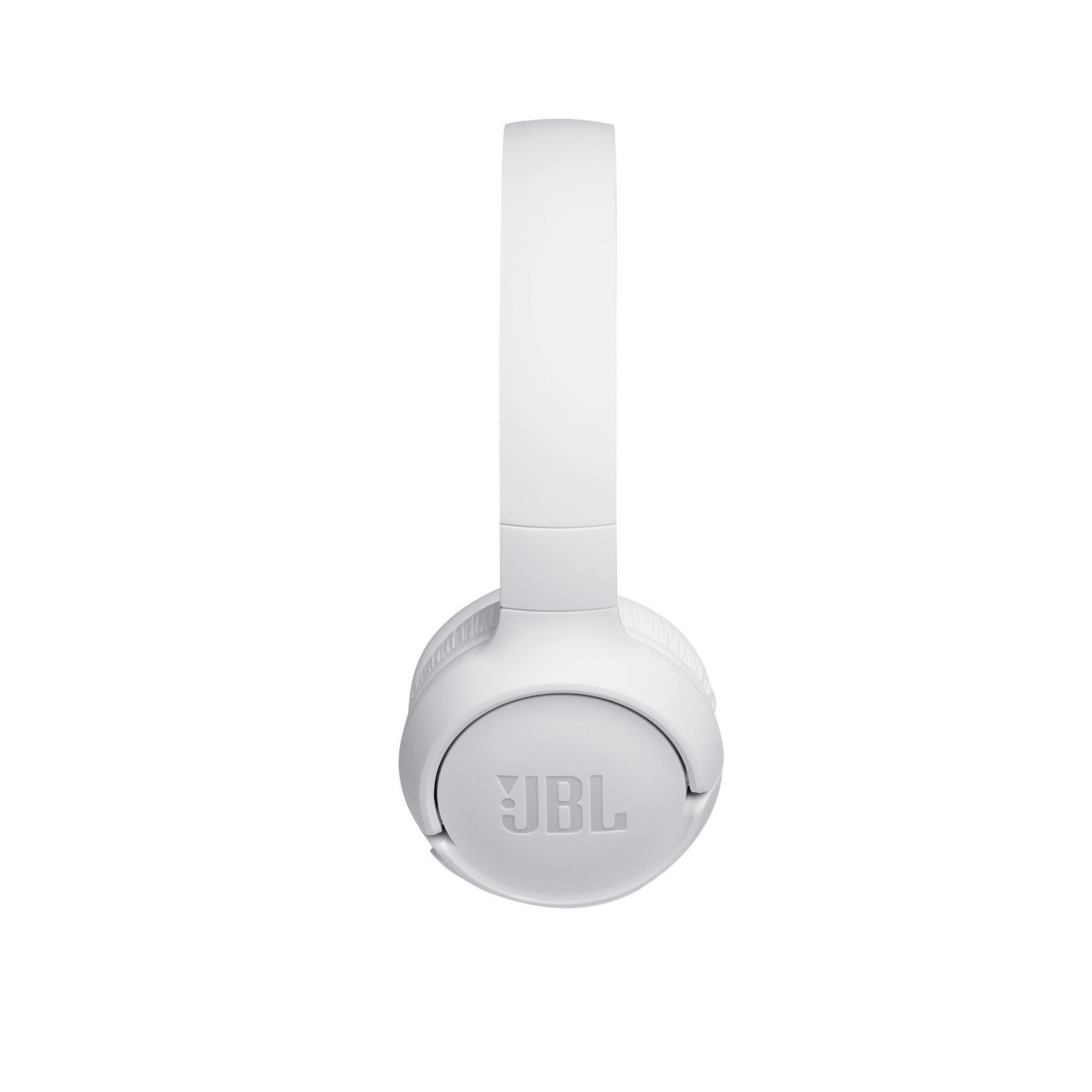 JBL Tune 500 BT, On-ear Kopfhörer Bluetooth Weiß