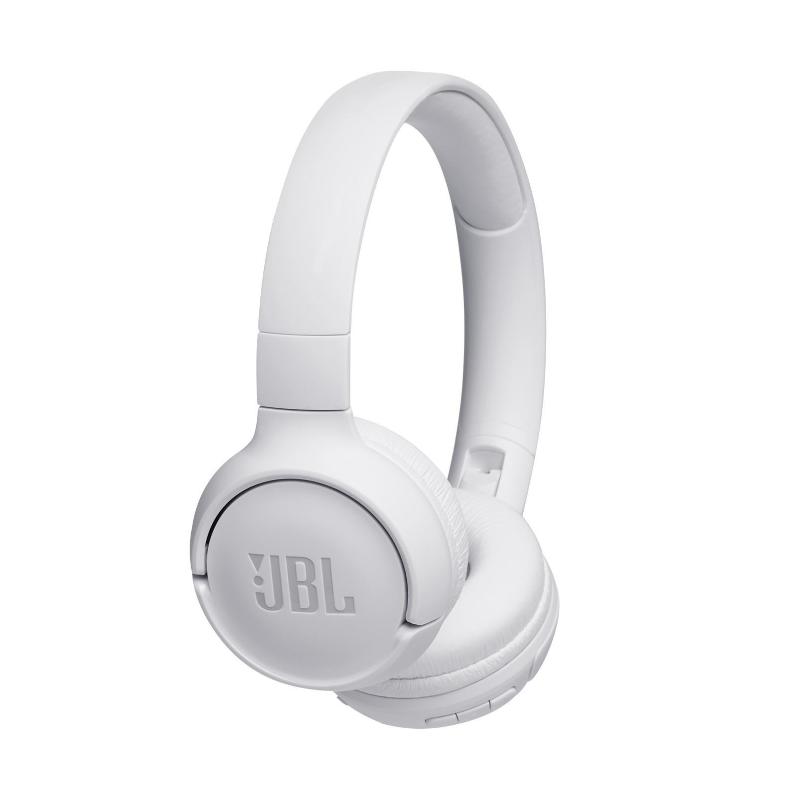 JBL Tune 500 BT, On-ear Kopfhörer Bluetooth Weiß