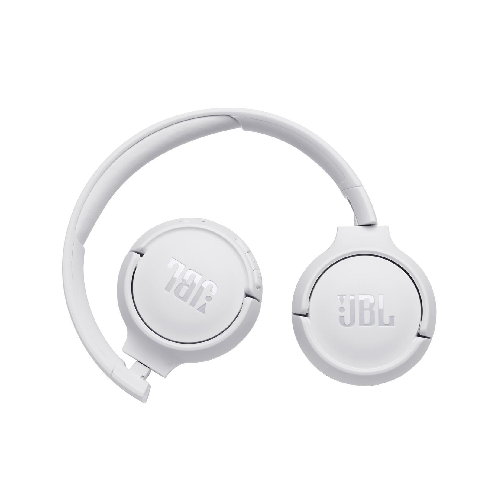 JBL Tune 500 BT, On-ear Kopfhörer Bluetooth Weiß