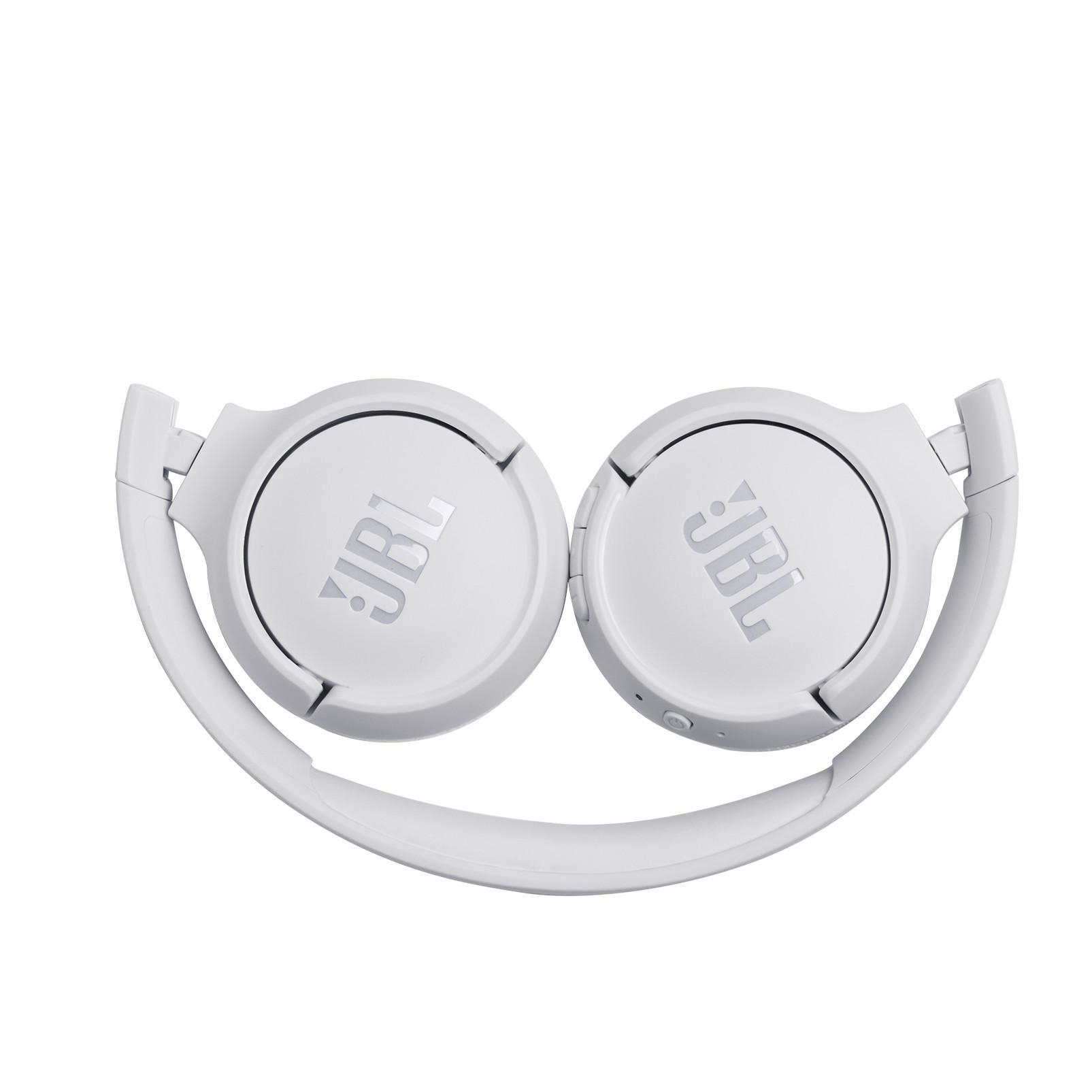 JBL Tune 500 BT, On-ear Kopfhörer Bluetooth Weiß