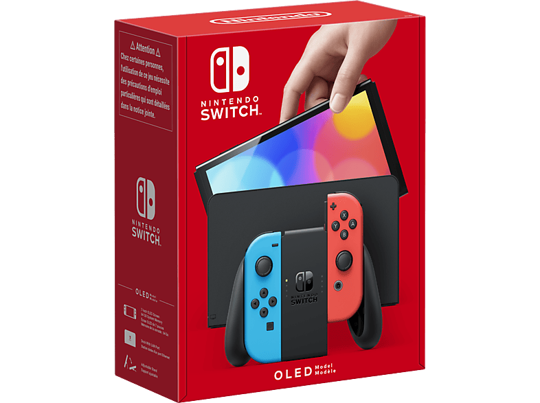 NINTENDO Switch Oled Konsol Kırmızı Mavi_0