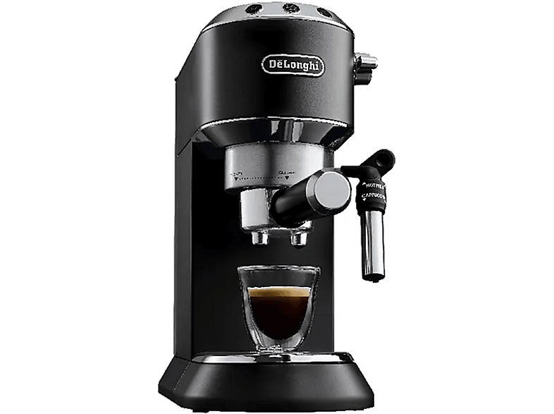 De'Longhi Dedica EC685.BK, Thermoblock, Espresso manual, Función 2 tazas, 1300 W, 15 bar, Negro