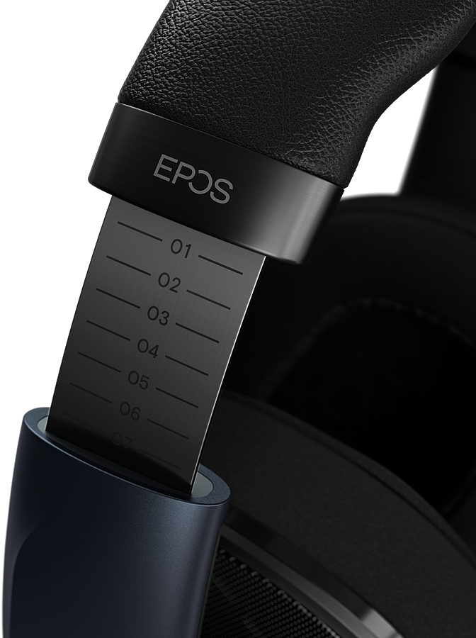 EPOS H6 PRO - Open, Headset Black Sebring Over-ear Gaming