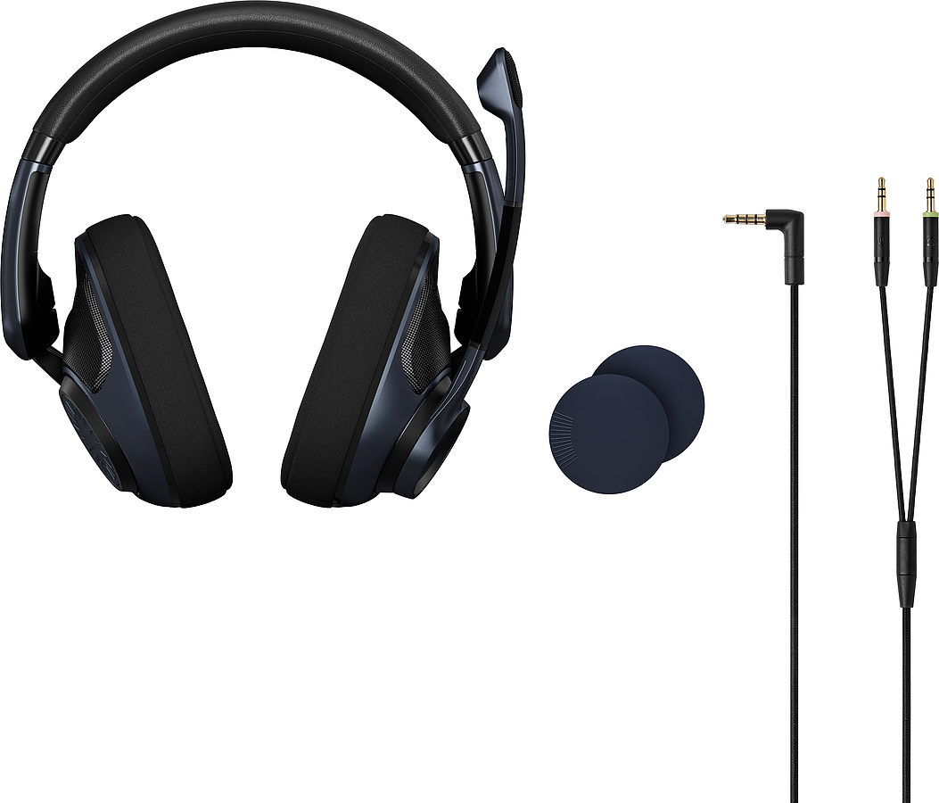 EPOS Gaming - H6 Headset Black PRO Open, Over-ear Sebring