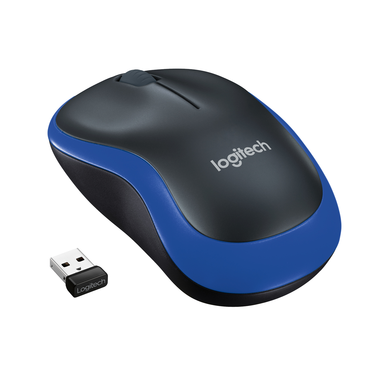 Logitech M185 - Draadloze Muis - Blauw