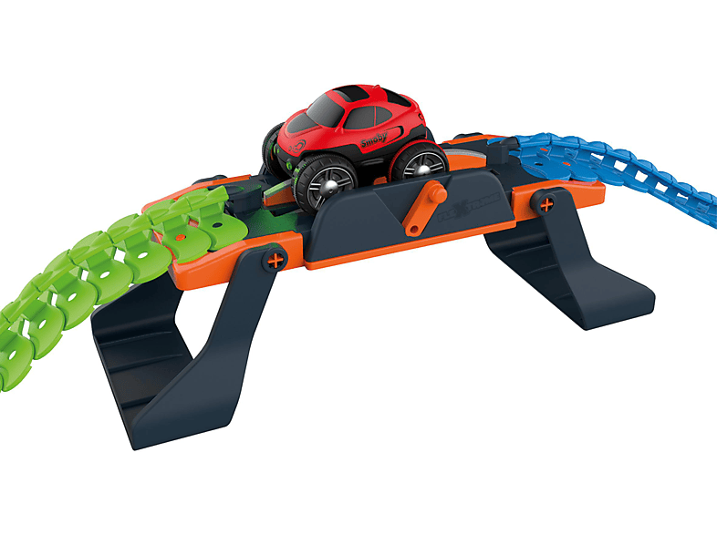 SMOBY FleXtreme Pit Stop Spielzeugrennbahnstreckenmodul, Mehrfarbig