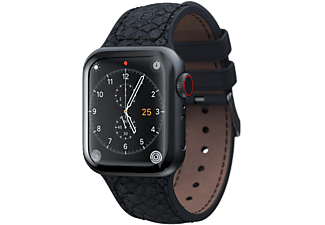 NJORD Salmon Leather Watch Strap für Apple Watch 44mm Series 1-7, SE, vindur