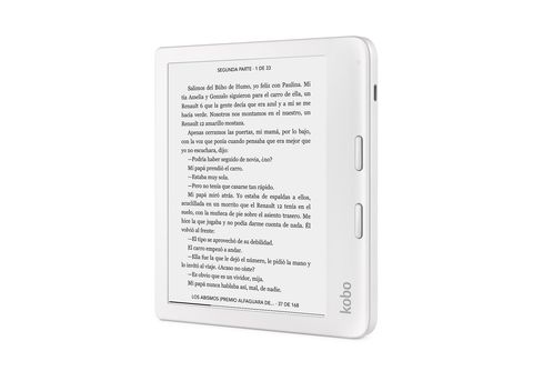 eBook  Kobo Libra 2.7 HD, eBook y AudioBook, 32 GB, Resistente al agua,  Blanco