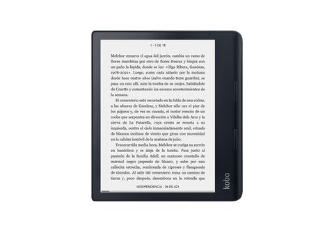 eBook  Kobo Sage, Para eBook, 8P, HD, 32GB, Bluetooth,Comfort Light PRO,  Negro