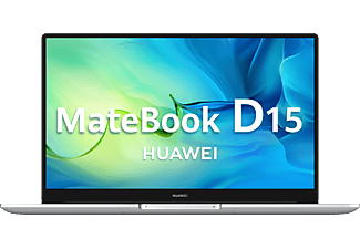 REACONDICIONADO Portátil - Huawei MateBook D 15 2021, Intel® Core™ i5-1135G7, 8GB+512GB, Intel® Iris® Xe, Windows 10, Plata
