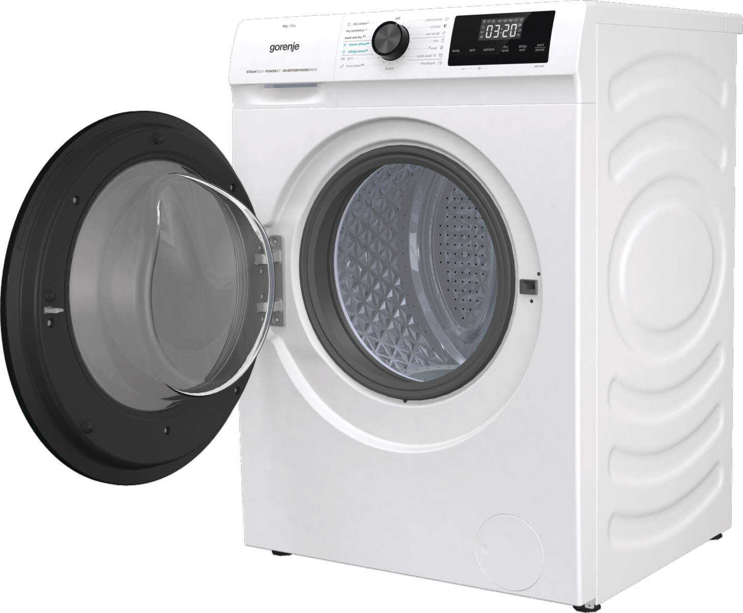GORENJE WD9514S mosó- és szárítógép, Inverter moto, LED kijelző, SteamRefresh gőzprogram