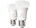 PHILIPS HUE Bluetooth Ledlamp koud- en warmwit licht E27 2-pack (32824200)