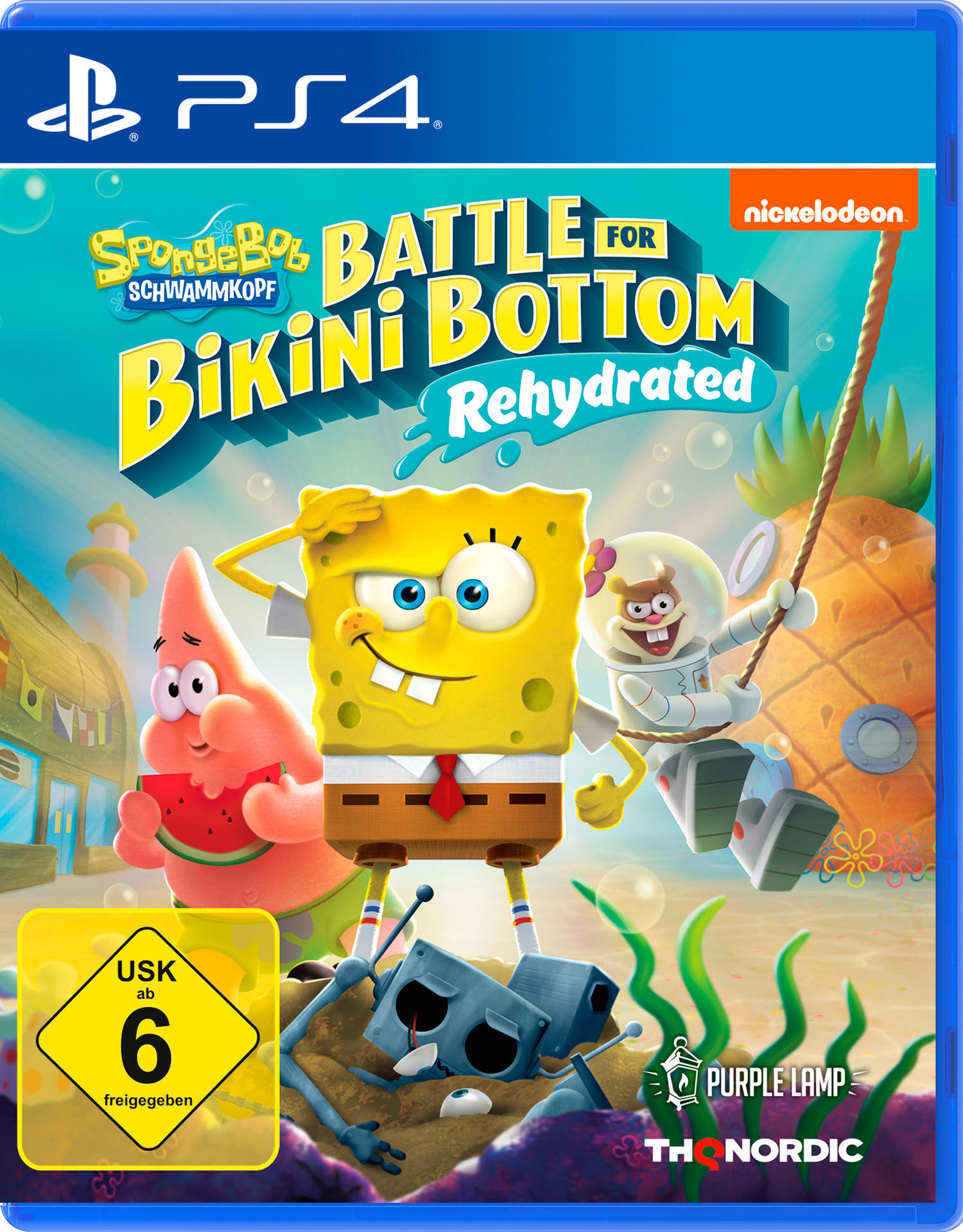 Spongebob SquarePants: Battle for Bikini 4] - - [PlayStation Rehydrated Bottom