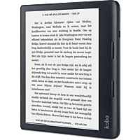 MediaMarkt KOBO SAGE ZWART - 8 inch - 32 GB (ongeveer 24.000 e-books) - Spatwaterbestendig aanbieding