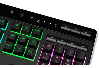 CORSAIR CH-9226765-TR K55 RGB Pro Türkçe Oyuncu Klavyesi_1