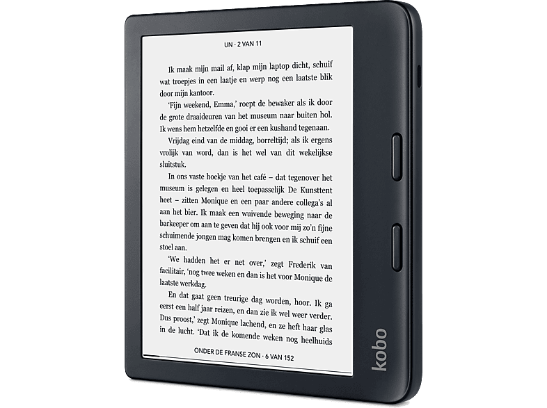 tekst Walging gijzelaar KOBO LIBRA 2 ZWART | 7 inch - 32 GB (ongeveer 24.000 e-books) -  Spatwaterbestendig kopen? | MediaMarkt