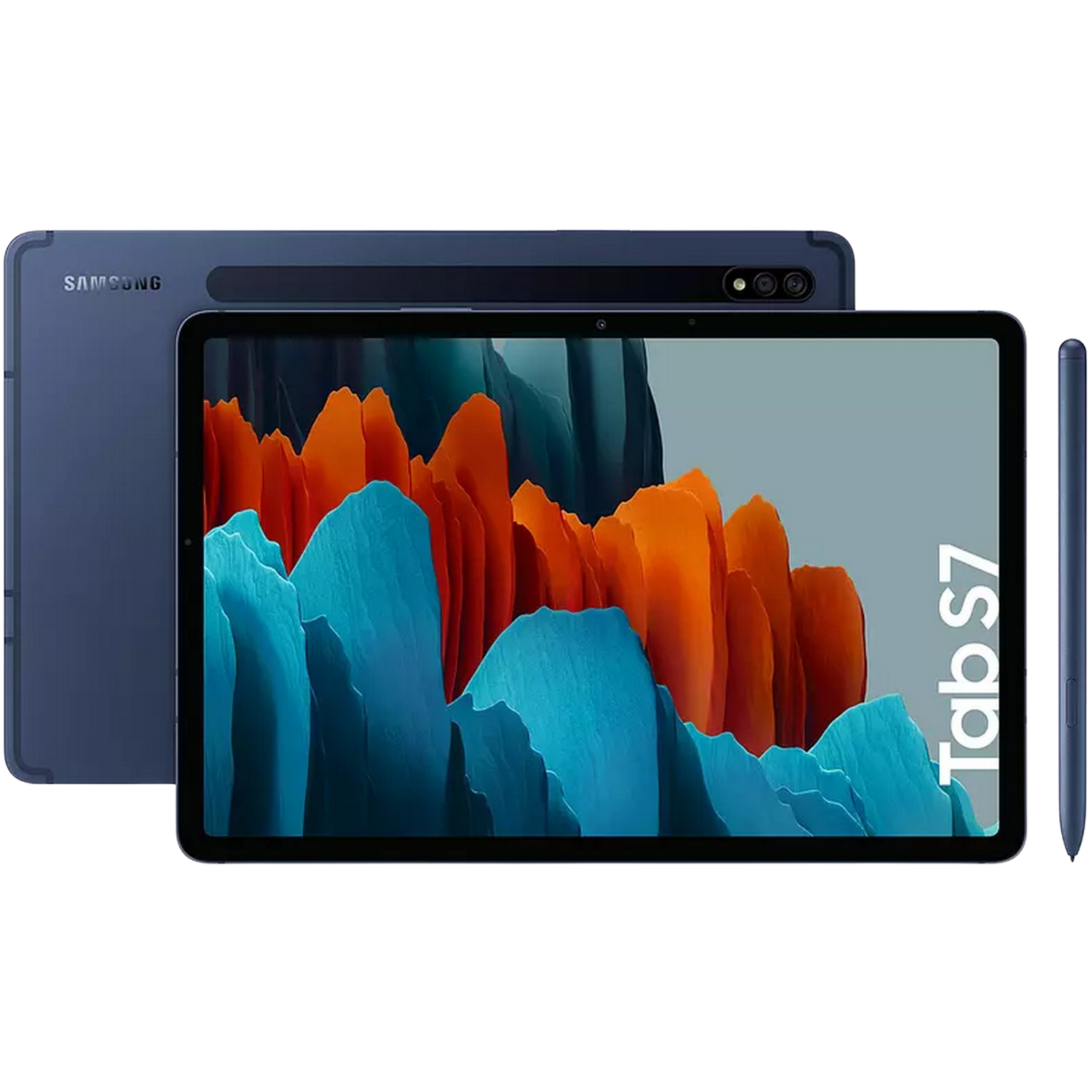 Tablet - Samsung Galaxy Tab S7, 128 GB, Azul, WiFi, 11" WQXGA, 6 GB RAM, Snapdragon 865 Plus, Android 10
