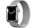 APPLE Watch Series 7 GPS + Cellular 41mm Stålboett i Silver - Milanesisk Loop i Silver