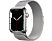 APPLE Watch Series 7 GPS + Cellular 45mm Stålboett i Silver - Milanesisk Loop i Silver