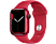 APPLE Watch Series 7 GPS 41mm Aluminiumboett i (PRODUCT) Röd - Sportband i (PRODUCT) Röd