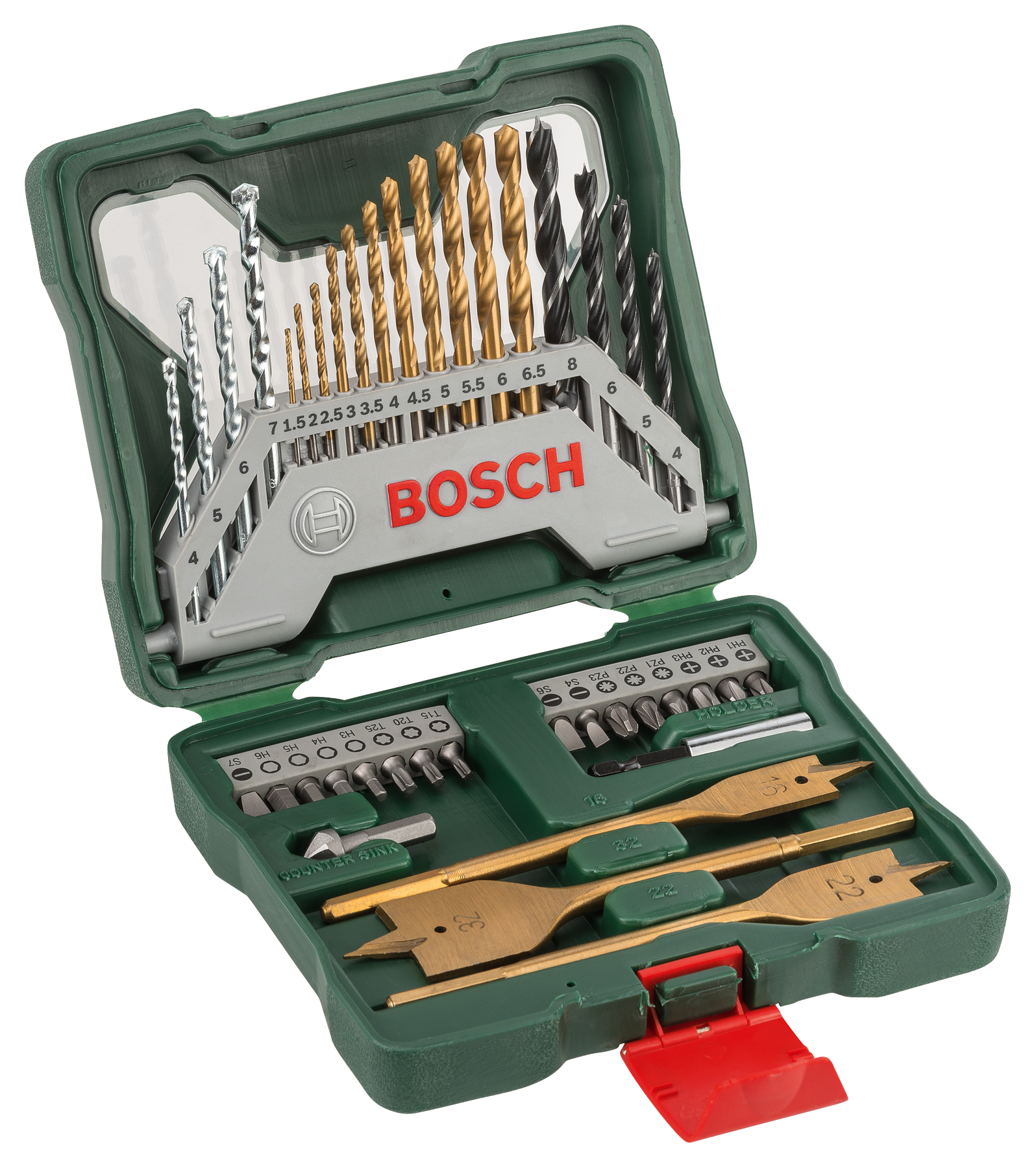 BOSCH 40 részes X-Line készlet, titán (2607019600)