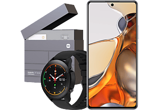 XIAOMI 11T PRO 8/128 GB DualSIM Kék Kártyafüggetlen Okostelefon díszdobozban + Mi Watch (fekete)/BHR4550GL